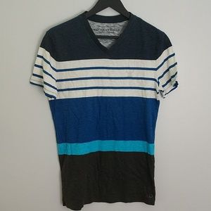 Men's Short Sleeve Color Block Tee